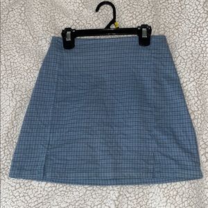 brandy melville blue cara skirt